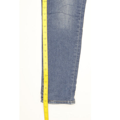 Levi's 721 Blue Skinny Slim Stretch Jeans High Waisted W30 L28