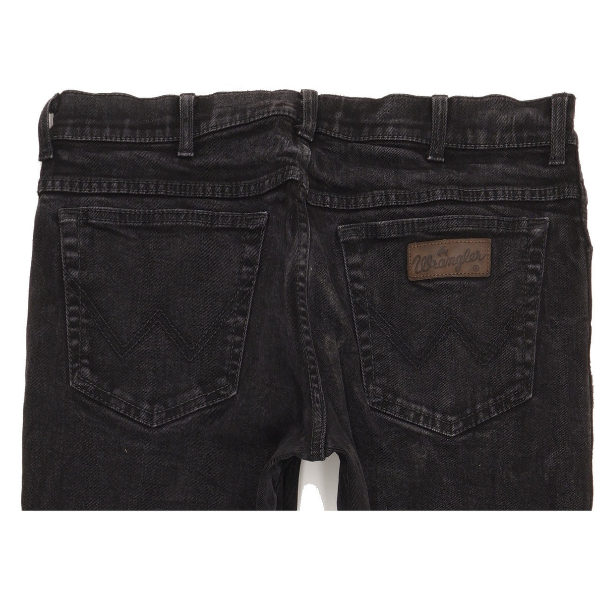 Wrangler Men Black Straight Regular Jeans W34 L29