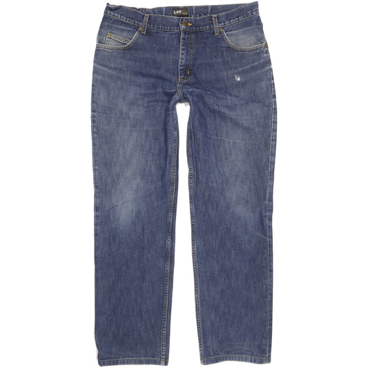 Lee Brooklyn Men Blue Straight Regular Jeans W36 L31