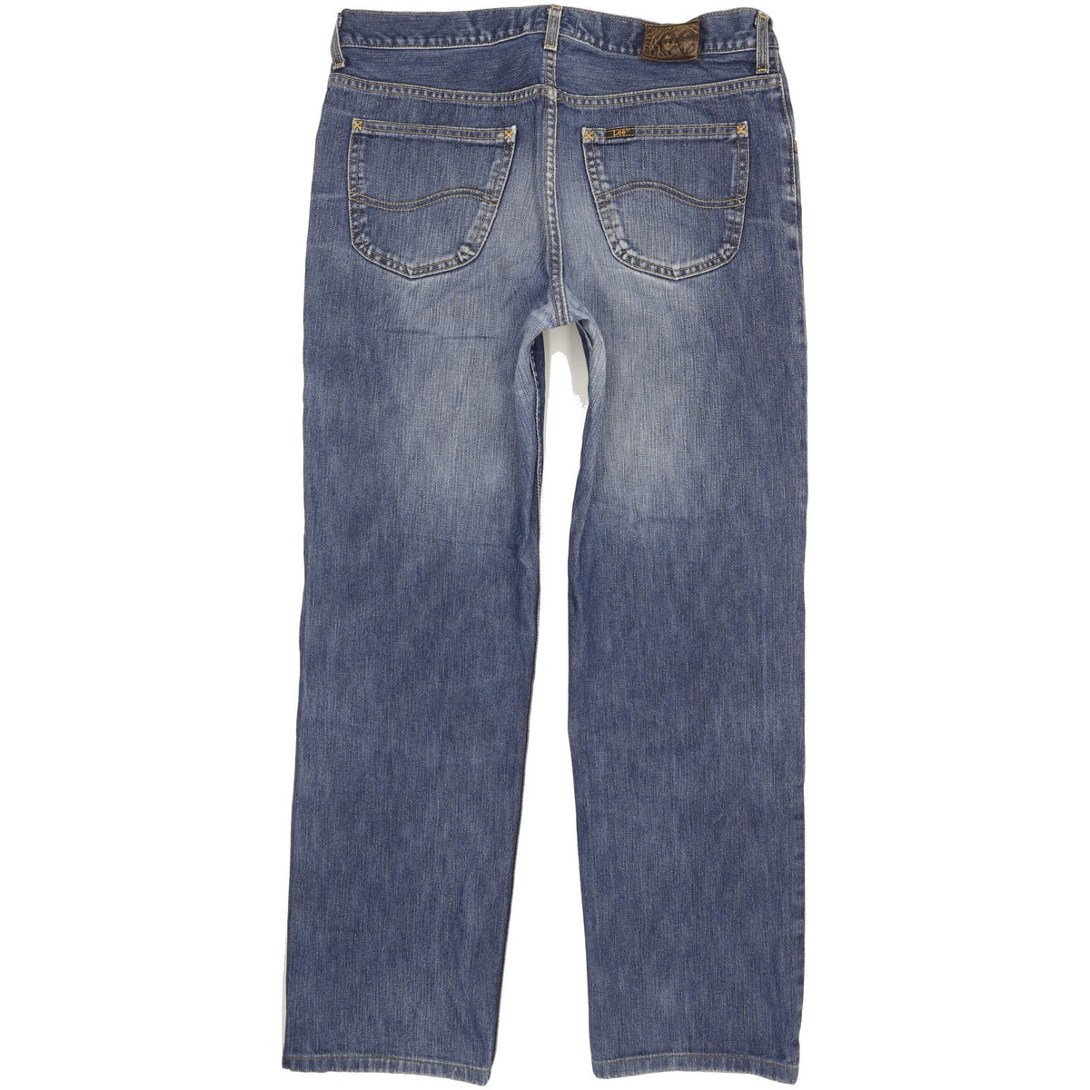 Lee Brooklyn Men Blue Straight Regular Jeans W36 L31