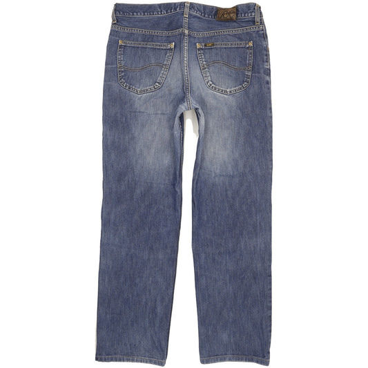 Lee Brooklyn Men Blue Straight Regular Jeans W36 L31