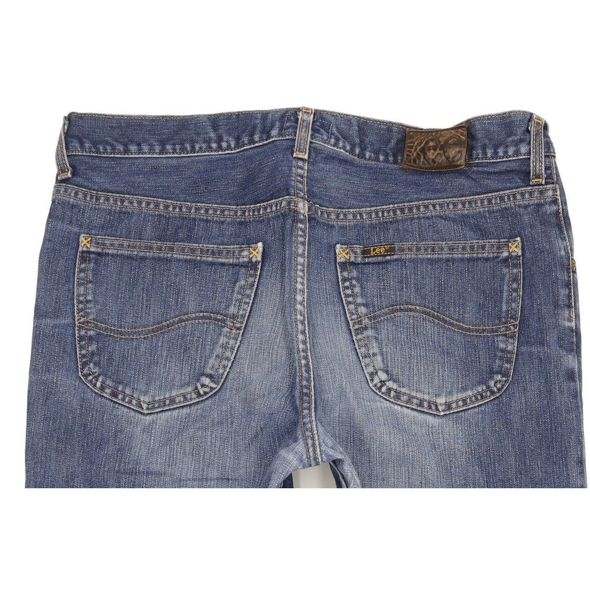 Lee Brooklyn Men Blue Straight Regular Jeans W36 L31