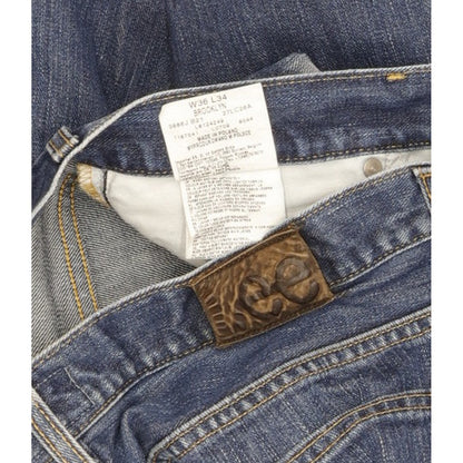 Lee Brooklyn Men Blue Straight Regular Jeans W36 L31