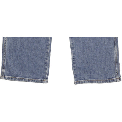 Wrangler Durable Quality Men Blue Straight Regular Stretch Jeans W38 L28