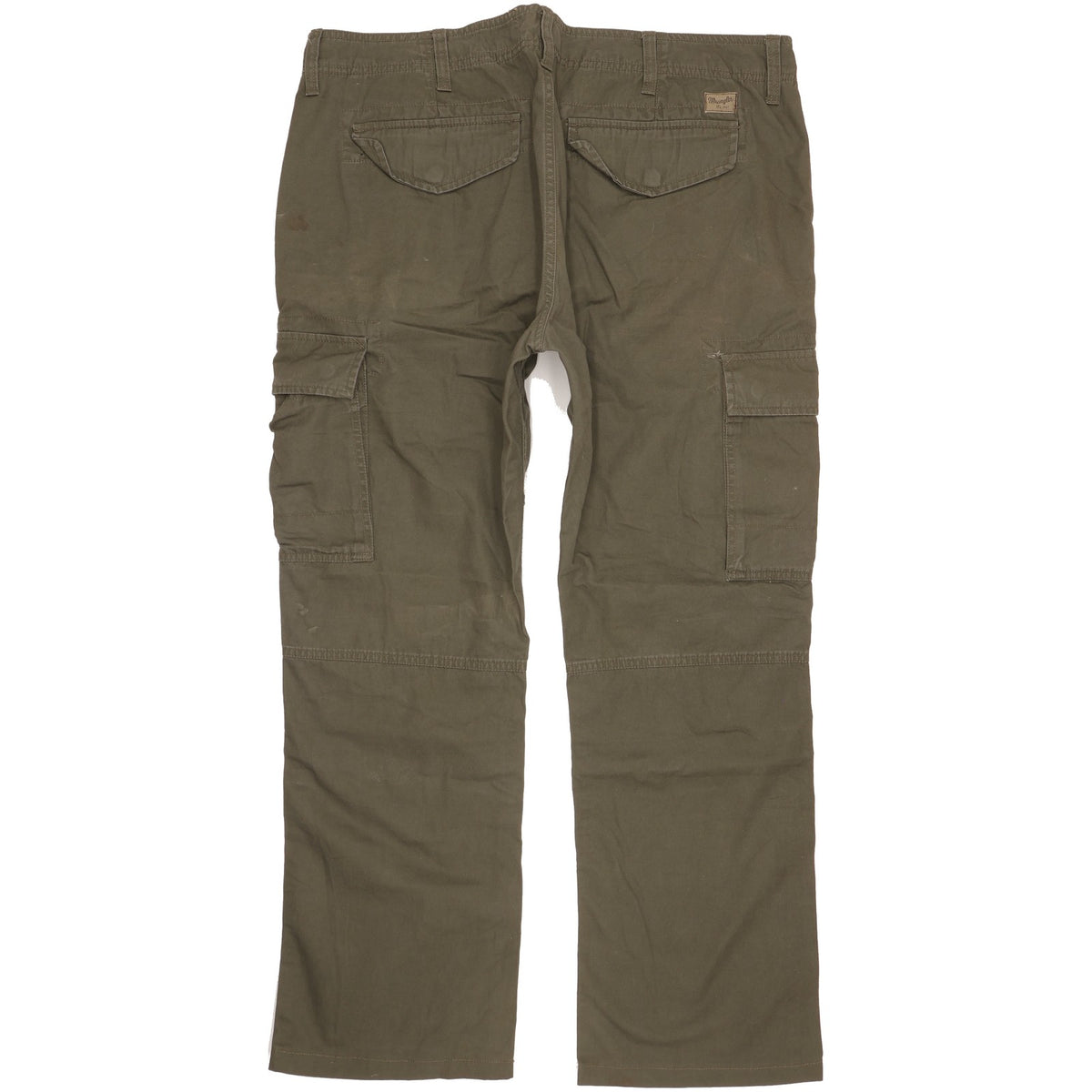 Wrangler Cargo Men Green Straight Regular Jeans W36 L30