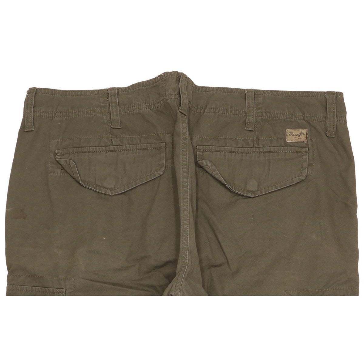 Wrangler Cargo Men Green Straight Regular Jeans W36 L30