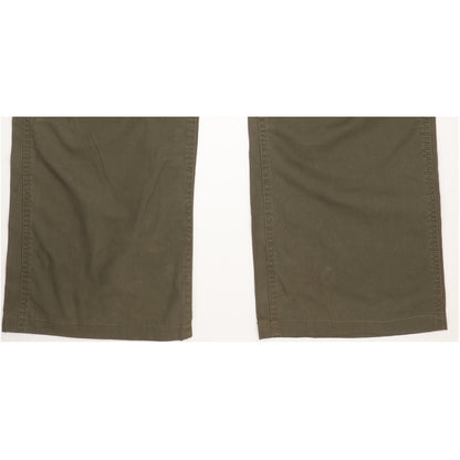Wrangler Cargo Men Green Straight Regular Jeans W36 L30