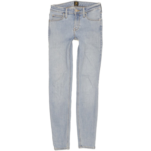 Lee Scarlett Women Blue Skinny Slim Stretch Jeans W26 L29