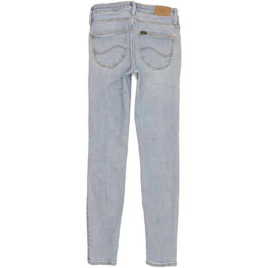 Lee Scarlett Women Blue Skinny Slim Stretch Jeans W26 L29