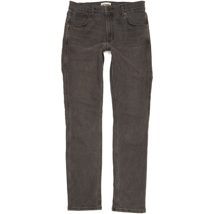 Wrangler Greensboro Men Grey Straight Regular Stretch Jeans W30 L34