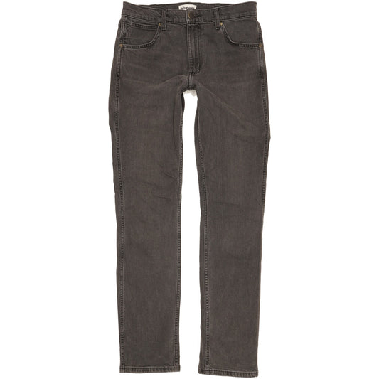 Wrangler Greensboro Men Grey Straight Regular Stretch Jeans W30 L34