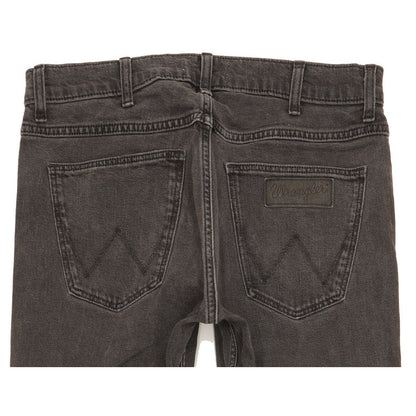 Wrangler Greensboro Men Grey Straight Regular Stretch Jeans W30 L34