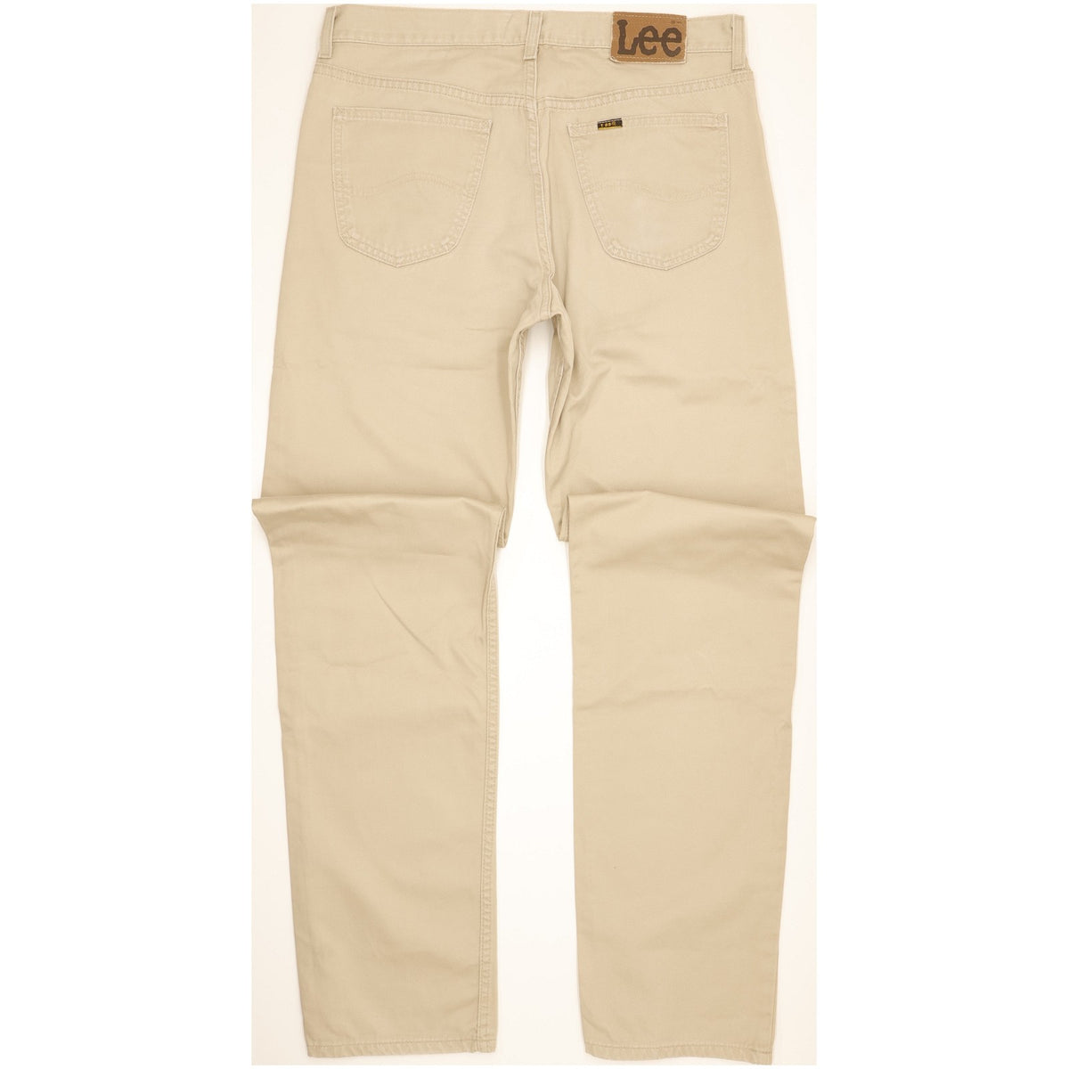 Lee Brooklyn Men Beige Straight Regular Jeans W34 L36