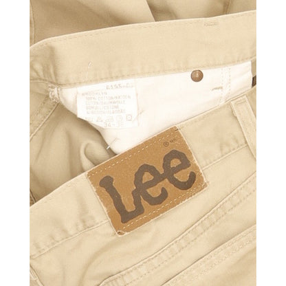 Lee Brooklyn Men Beige Straight Regular Jeans W34 L36