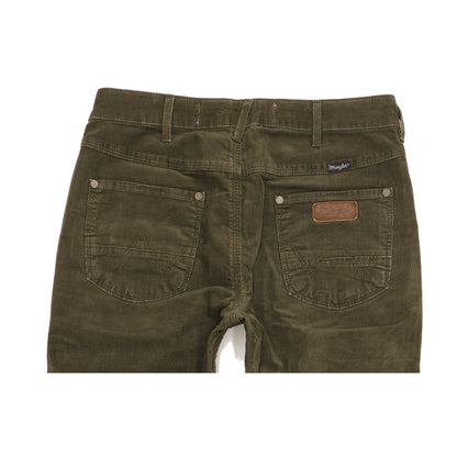 Wrangler Joni Women Green Bootcut Slim Stretch Trousers W28 L26