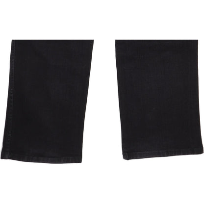 Wrangler Texas Men Black Straight Regular Stretch Jeans W38 L32