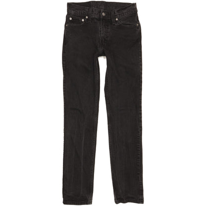 Levi's 511 Men Black Straight Slim Stretch Jeans W30 L30