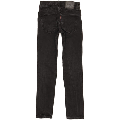Levi's 511 Men Black Straight Slim Stretch Jeans W30 L30