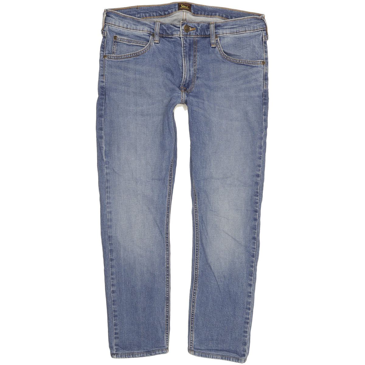 Lee Luke Men Blue Skinny Slim Stretch Jeans W33 L27