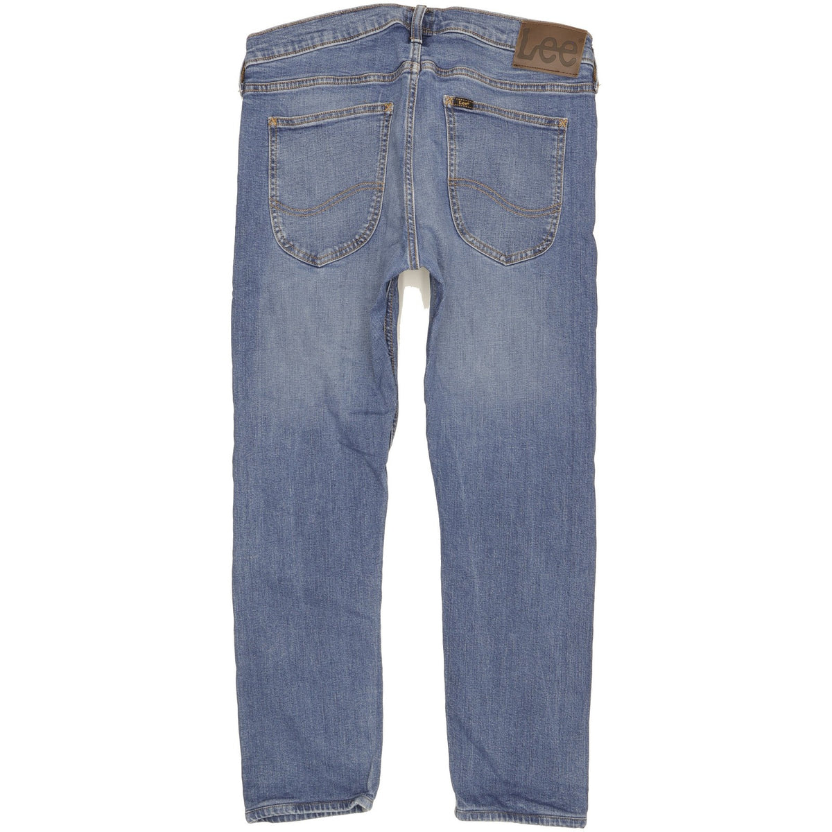 Lee Luke Men Blue Skinny Slim Stretch Jeans W33 L27