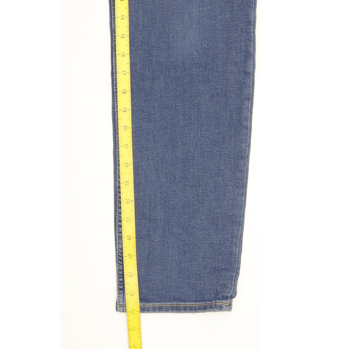Lee Marion Women Blue Straight Slim Stretch Jeans W28 L30
