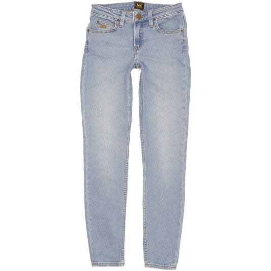 Lee Scarlett Women Blue Skinny Slim Stretch Jeans W27 L30