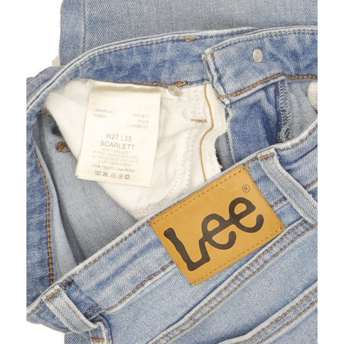 Lee Scarlett Women Blue Skinny Slim Stretch Jeans W27 L30