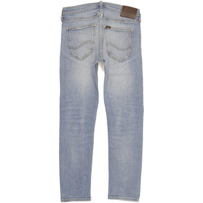 Lee Luke Men Blue Skinny Slim Stretch Jeans W30 L29