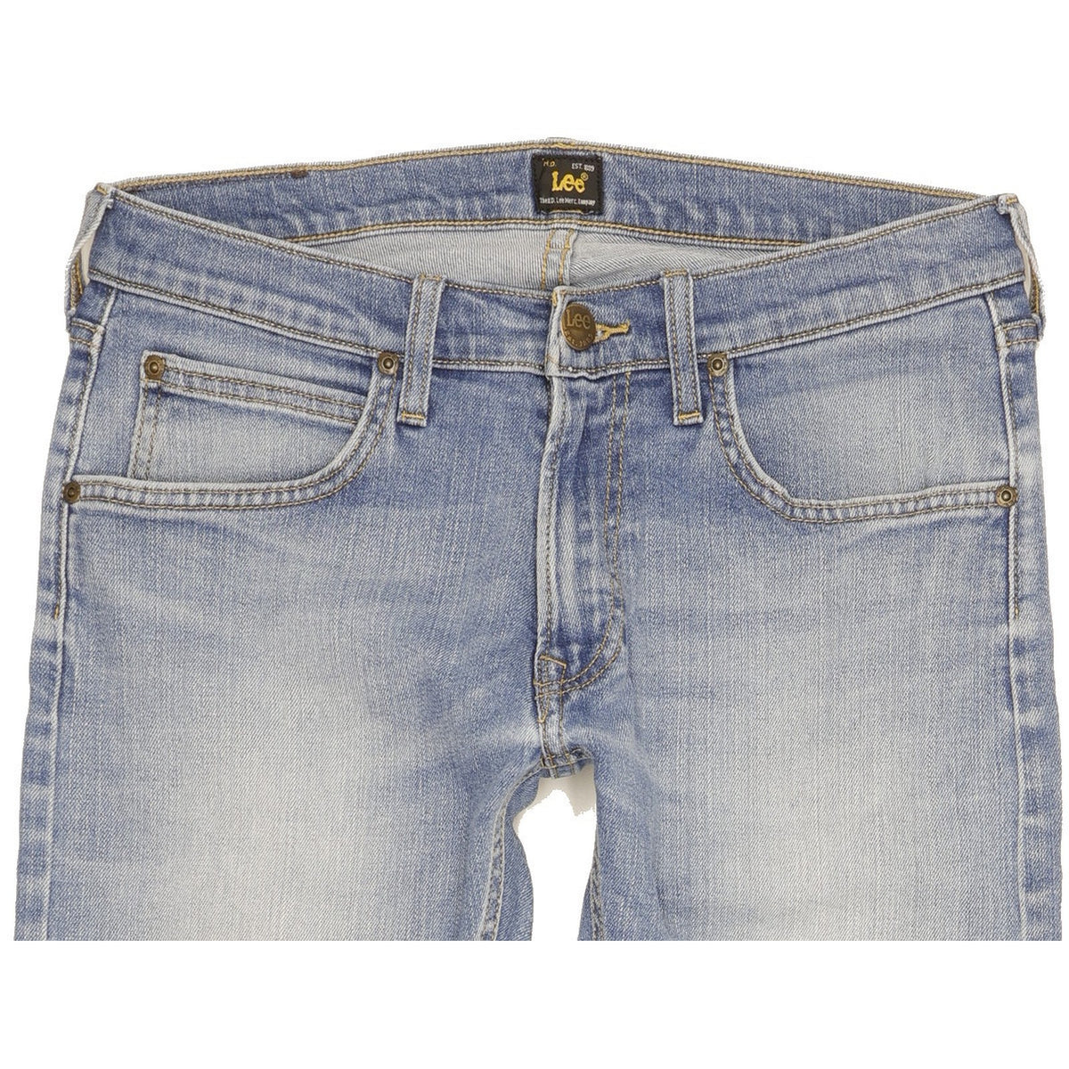 Lee Luke Men Blue Skinny Slim Stretch Jeans W30 L29