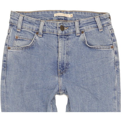 Levi's 721 Vintage Women Blue Skinny Slim Stretch Jeans W26 L32