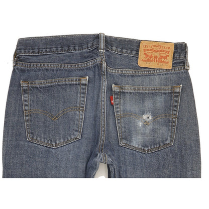 Levi's 514 Men Blue Straight Slim Jeans W32 L29