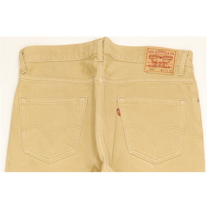Levi's 550 Men Beige Straight Relaxed Jeans W34 L30