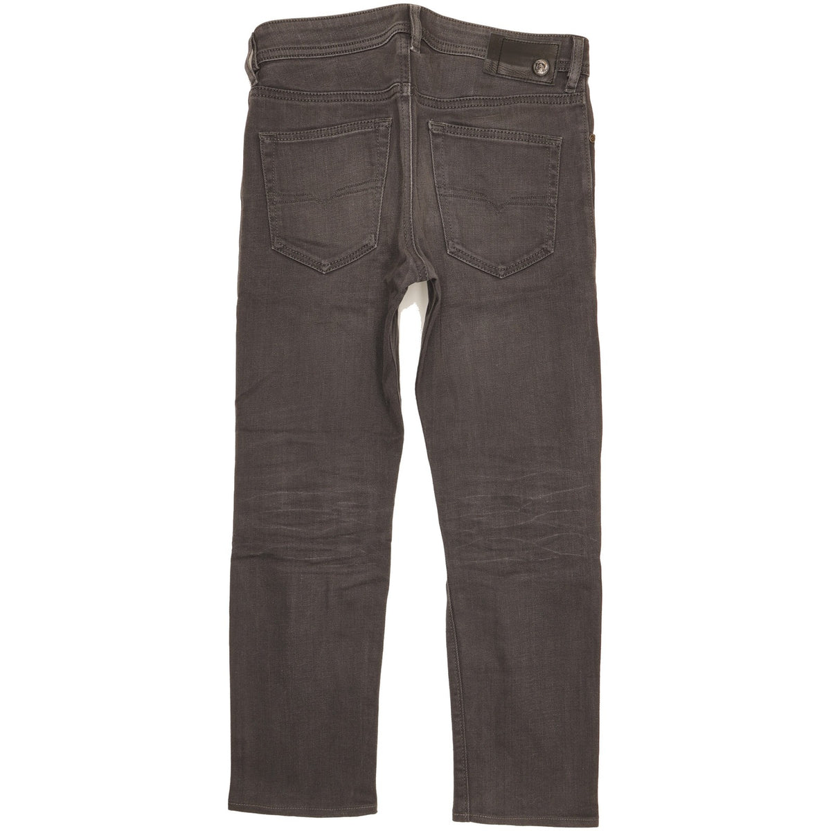 Diesel Buster Men Grey Tapered Slim Stretch Jeans W30 L26