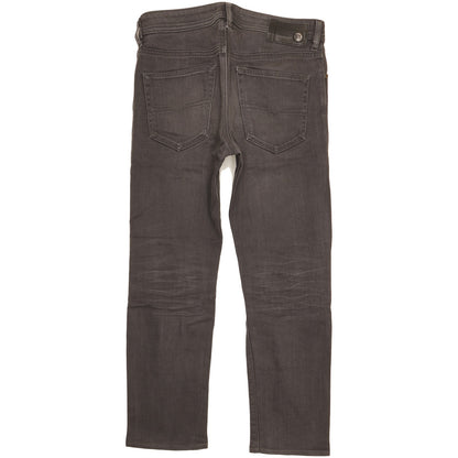 Diesel Buster Men Grey Tapered Slim Stretch Jeans W30 L26