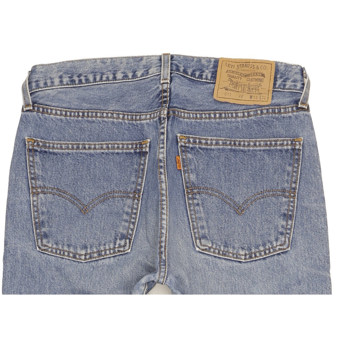 Levi's 611 Men Blue Straight Regular Jeans W32 L32