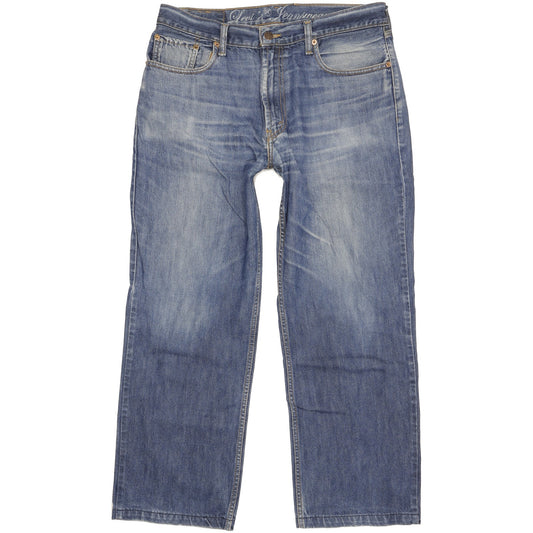 Levi's 511 Men Blue Straight Slim Jeans W35 L28