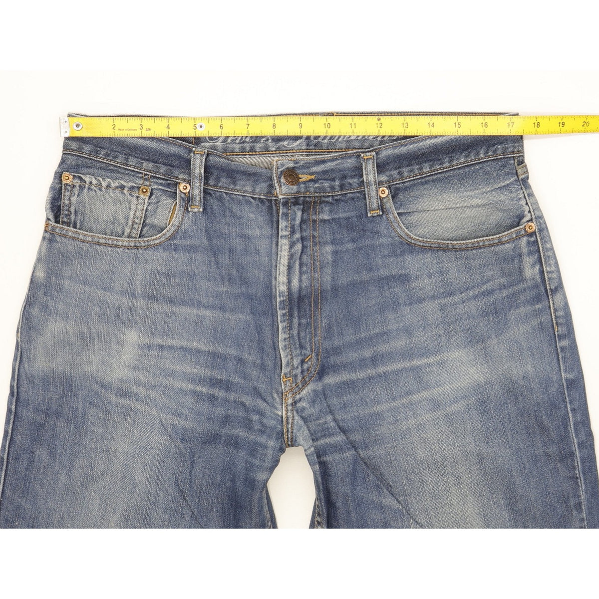 Levi's 511 Men Blue Straight Slim Jeans W35 L28
