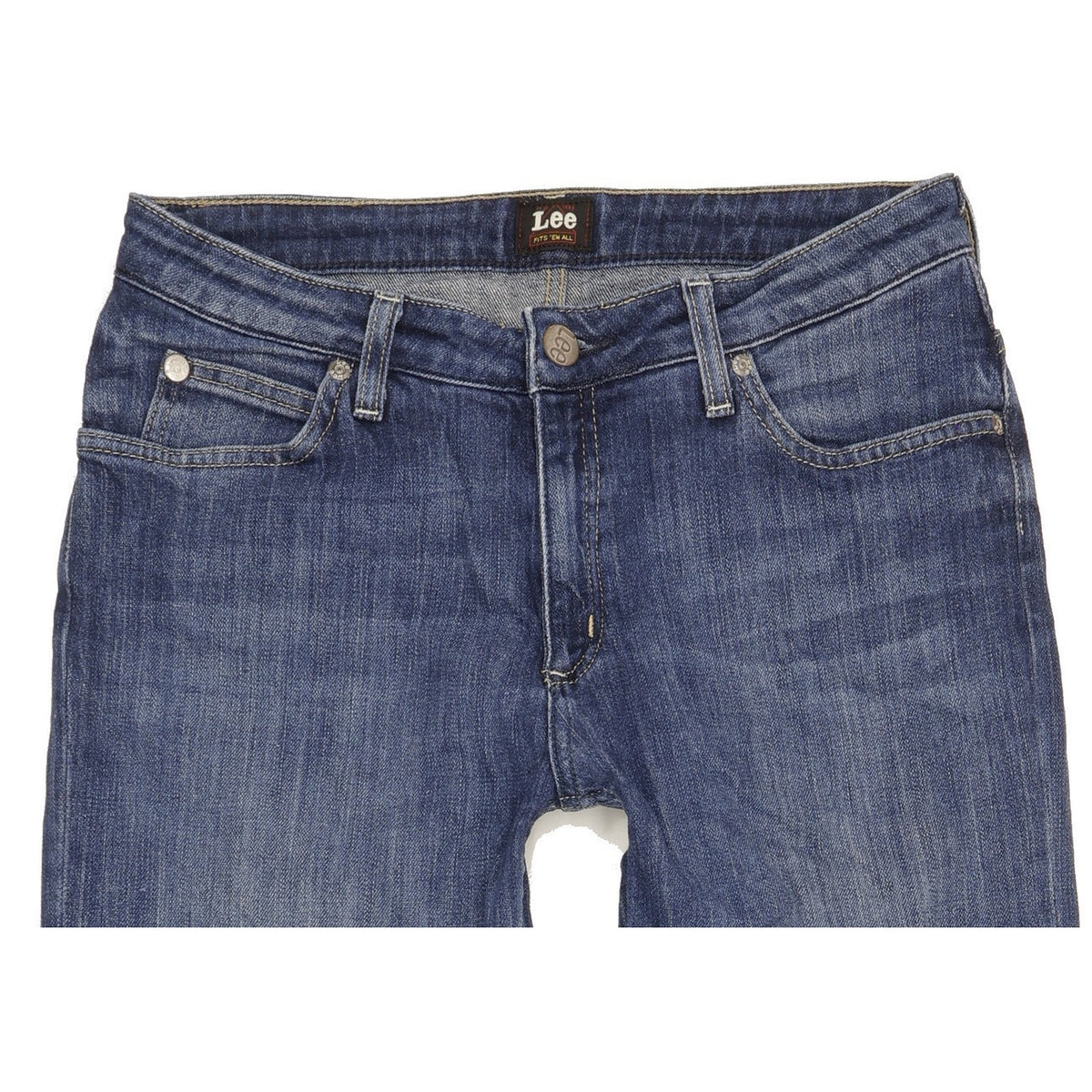 Lee Cameron Women Blue Bootcut Regular Stretch Jeans W31 L31