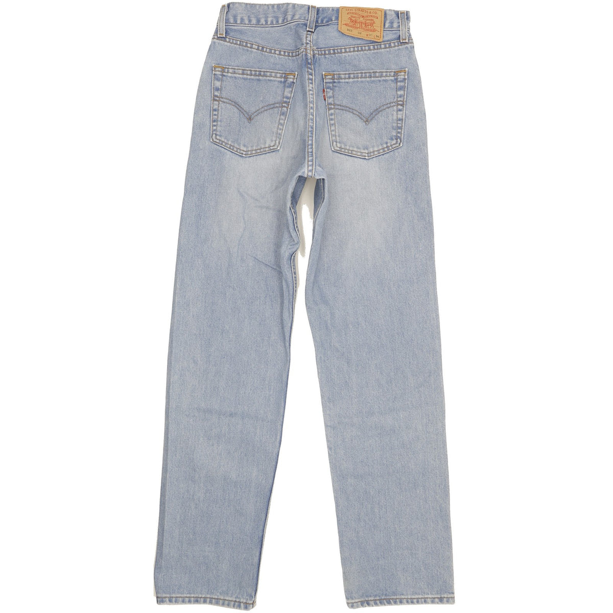 Levi's 522 Men Blue Straight Regular Jeans W30 L33