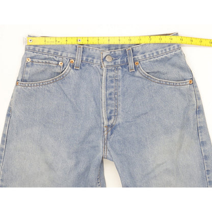 Levi's 522 Men Blue Straight Regular Jeans W30 L33