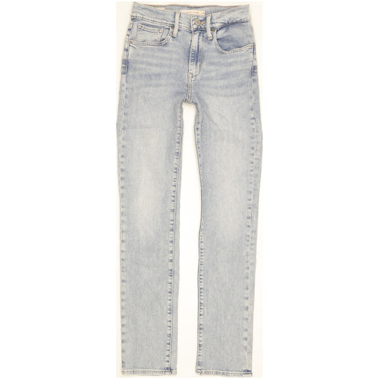 Levi's 724 Women Blue Straight Slim Stretch Jeans W24 L29
