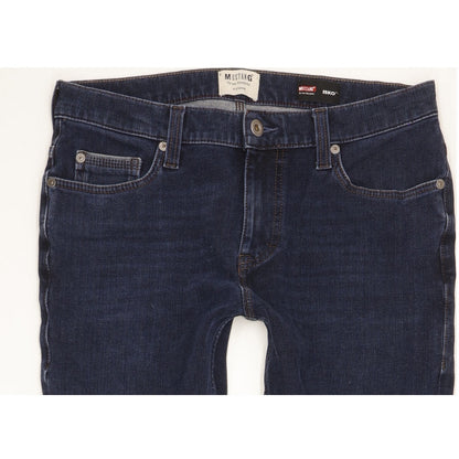 Mustang Frisco Men Blue Skinny Slim Stretch Jeans W31 L28