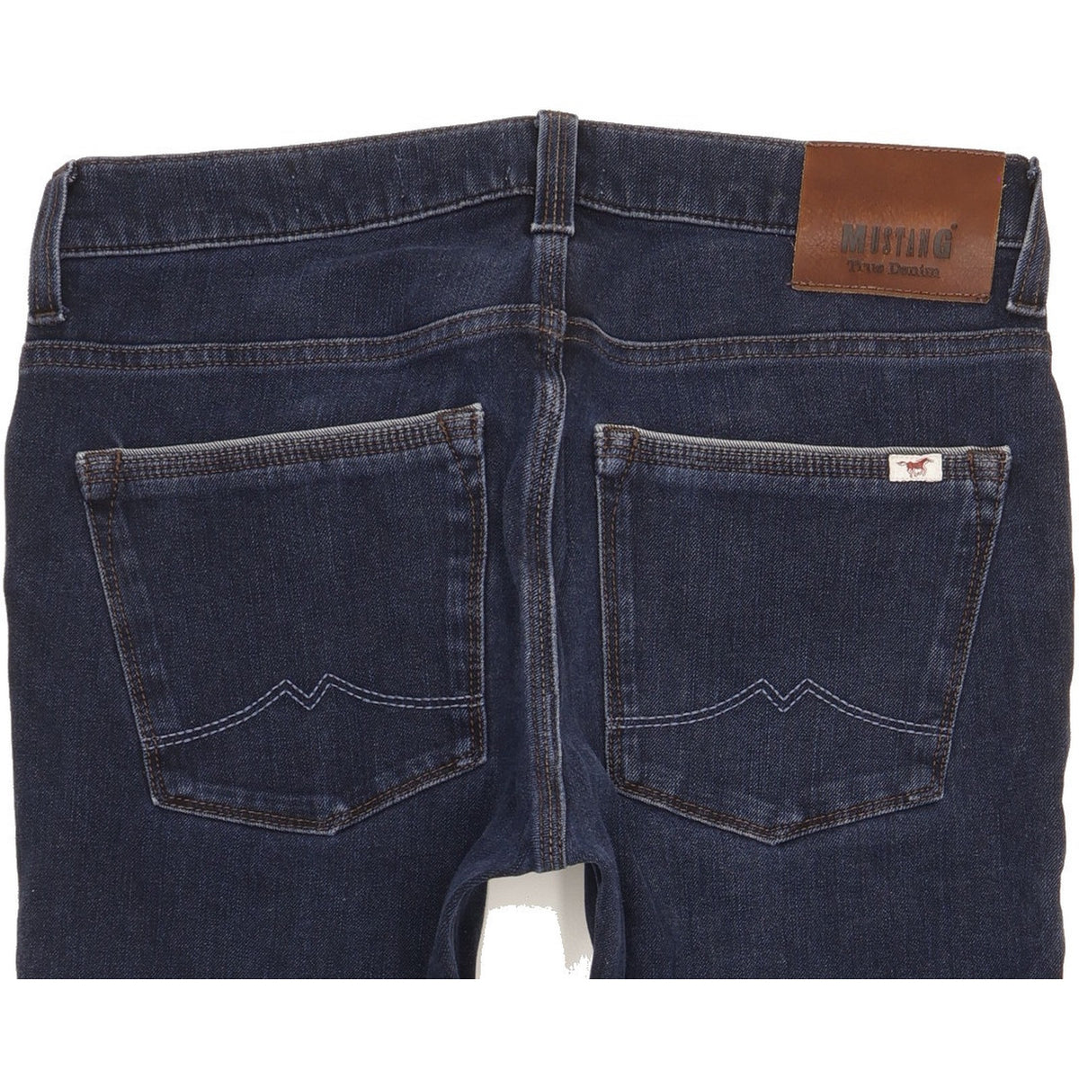 Mustang Frisco Men Blue Skinny Slim Stretch Jeans W31 L28