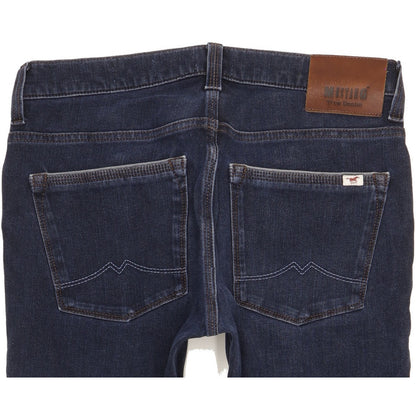 Mustang Frisco Men Blue Skinny Slim Stretch Jeans W31 L28