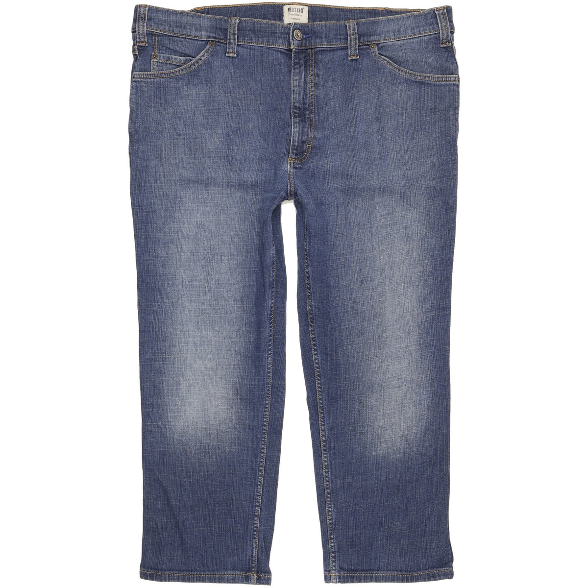 Mustang Tramper Men Blue Straight Regular Jeans W42 L26