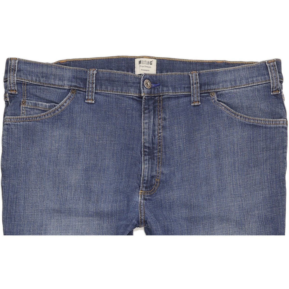 Mustang Tramper Men Blue Straight Regular Jeans W42 L26