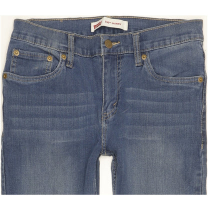 Levi's 510 Men Blue Skinny Slim Stretch Jeans W29 L29