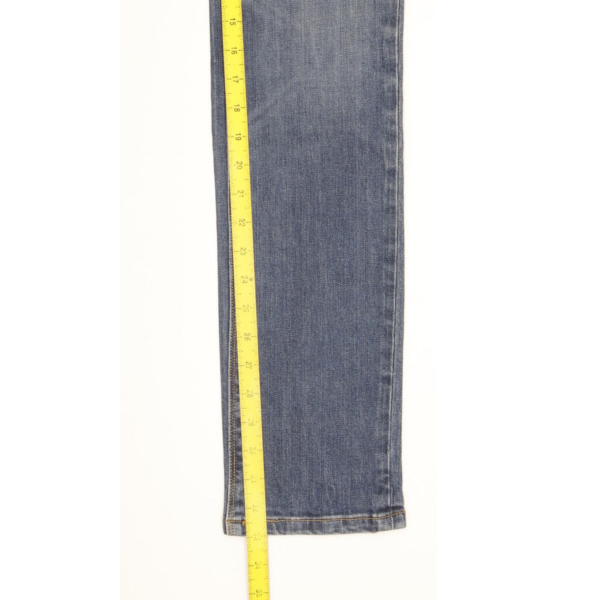 Levi's 571 Women Blue Straight Slim Stretch Jeans W27 L33