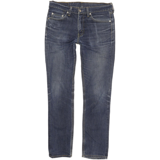 Levi's 510 Men Blue Skinny Slim Stretch Jeans W33 L31