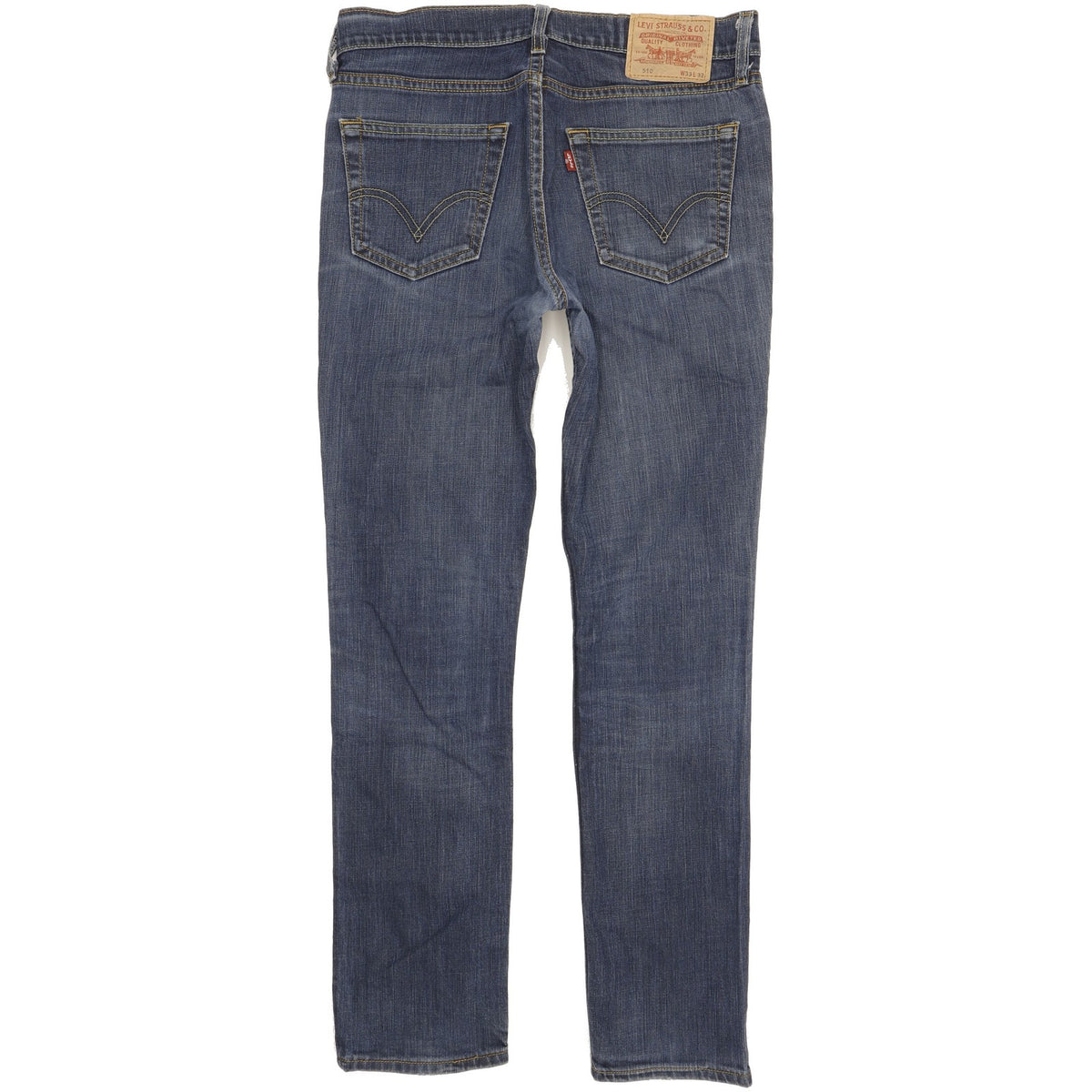 Levi's 510 Men Blue Skinny Slim Stretch Jeans W33 L31